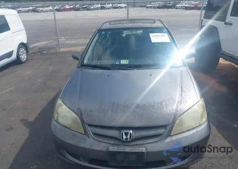 2004 Honda Civic Ex from USA, damaged, VIN 2HGES26834H558291